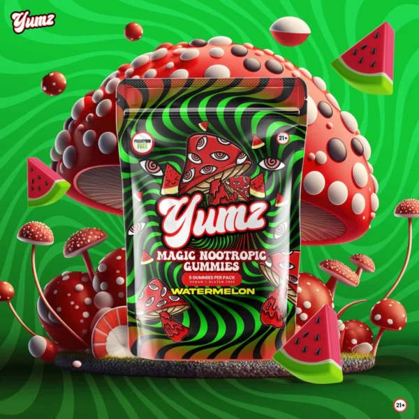 YUMZ - Watermelon ( Magic Nootropic Gummies ) - Image 2